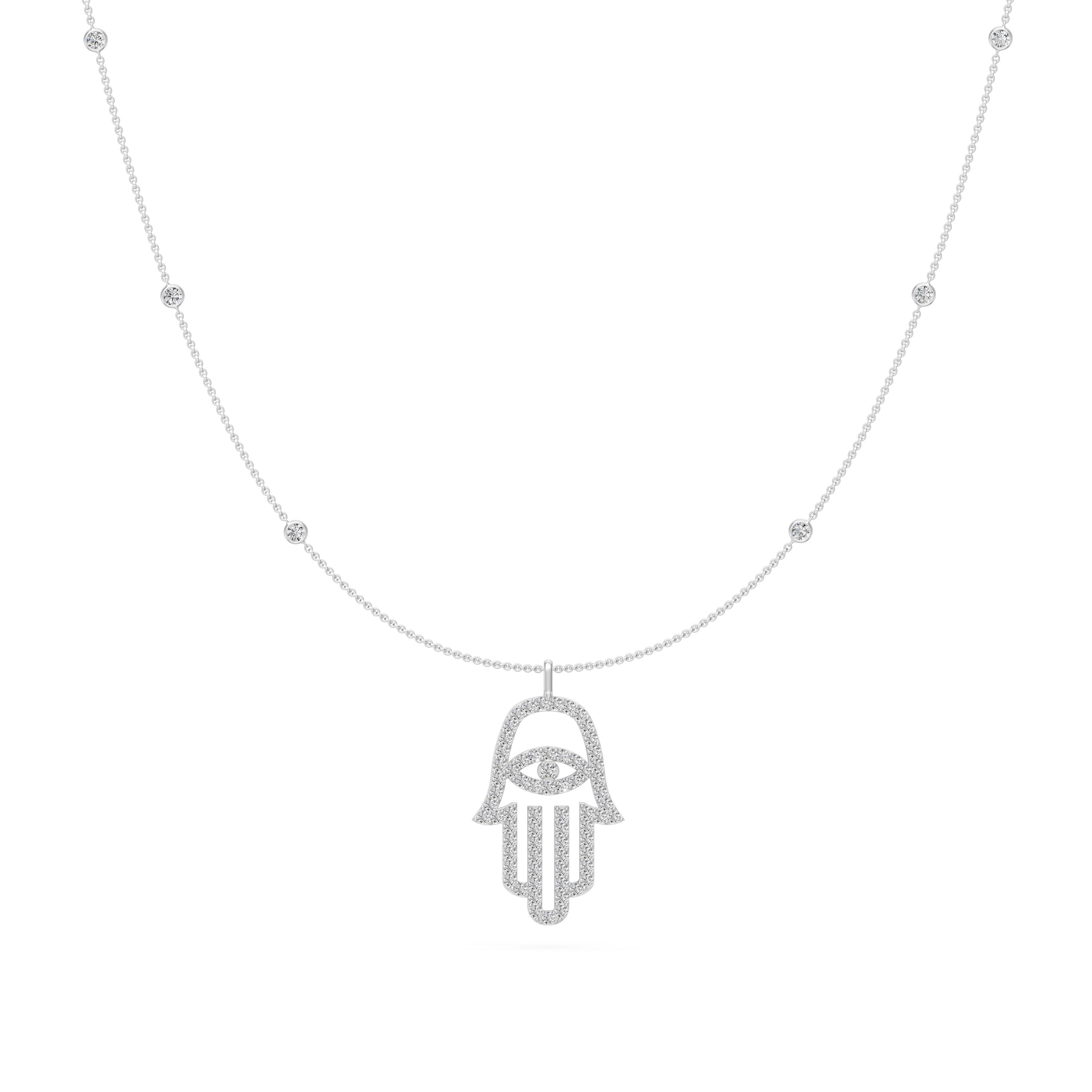 Lab Grown Diamond Necklaces