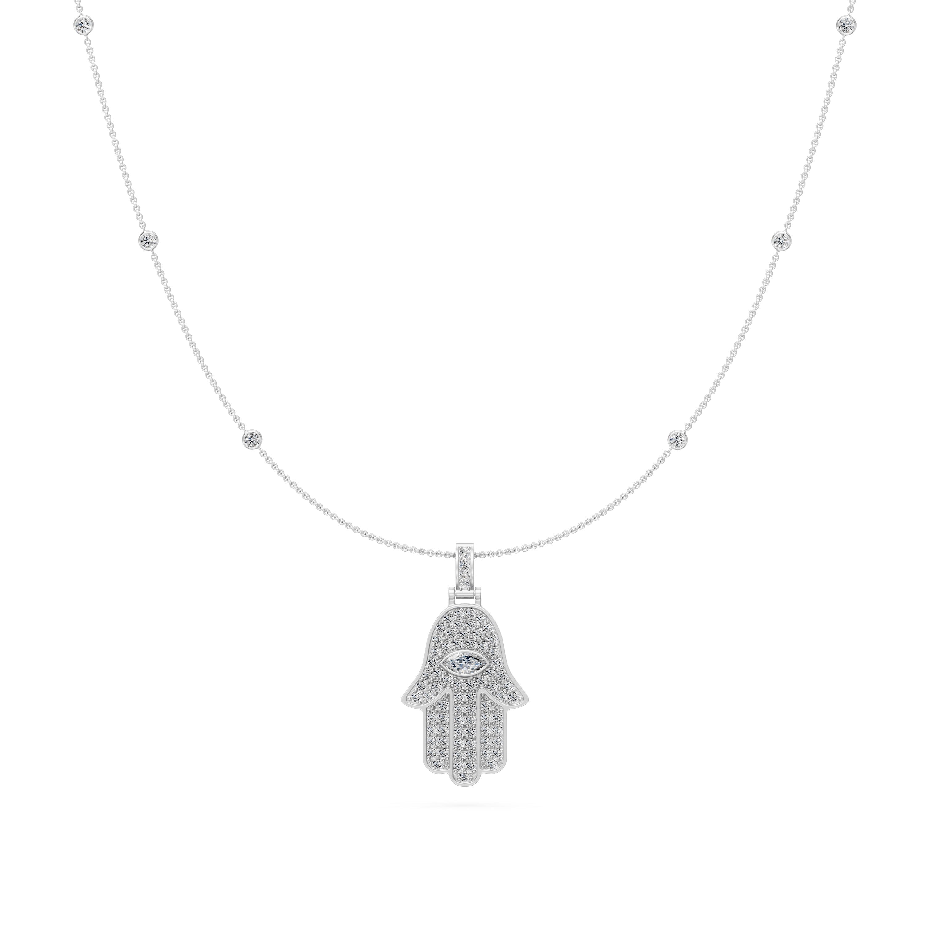 Lab Grown Diamond Necklaces