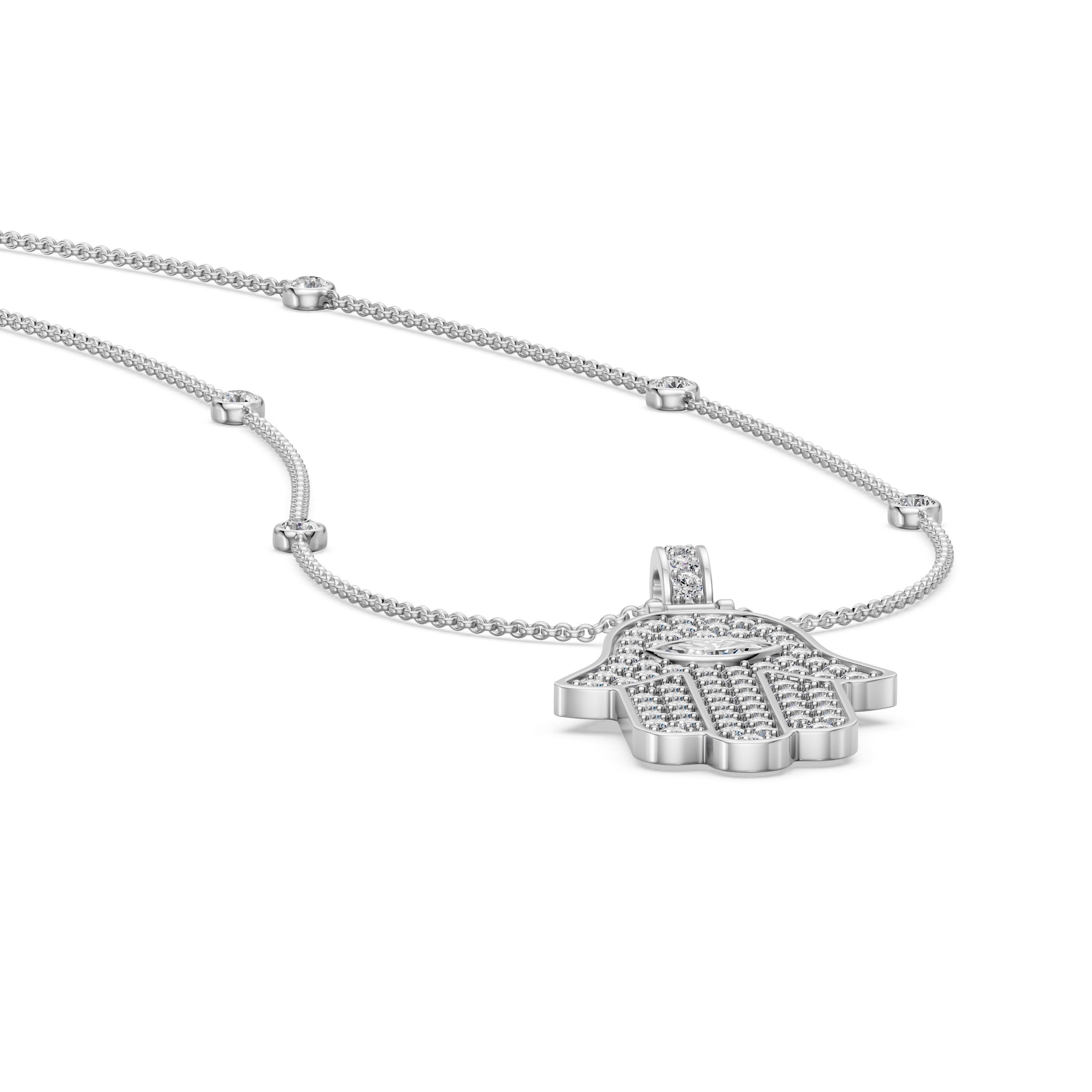 Lab Grown Diamond Necklaces