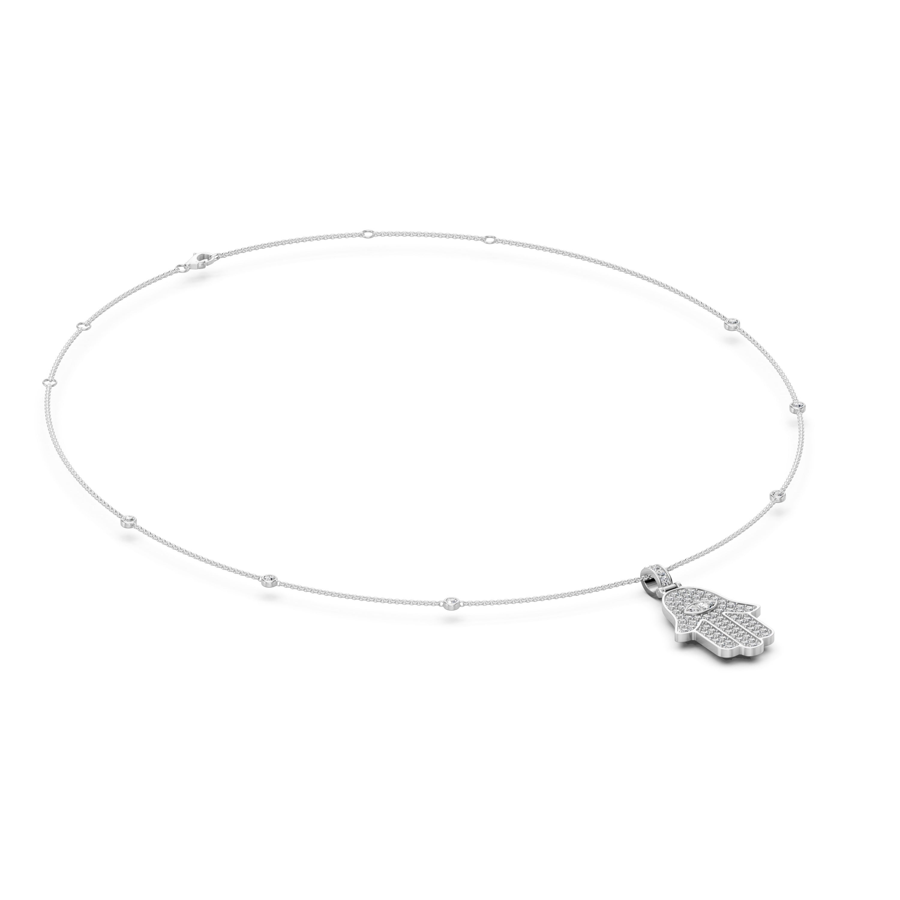 Lab Grown Diamond Necklaces