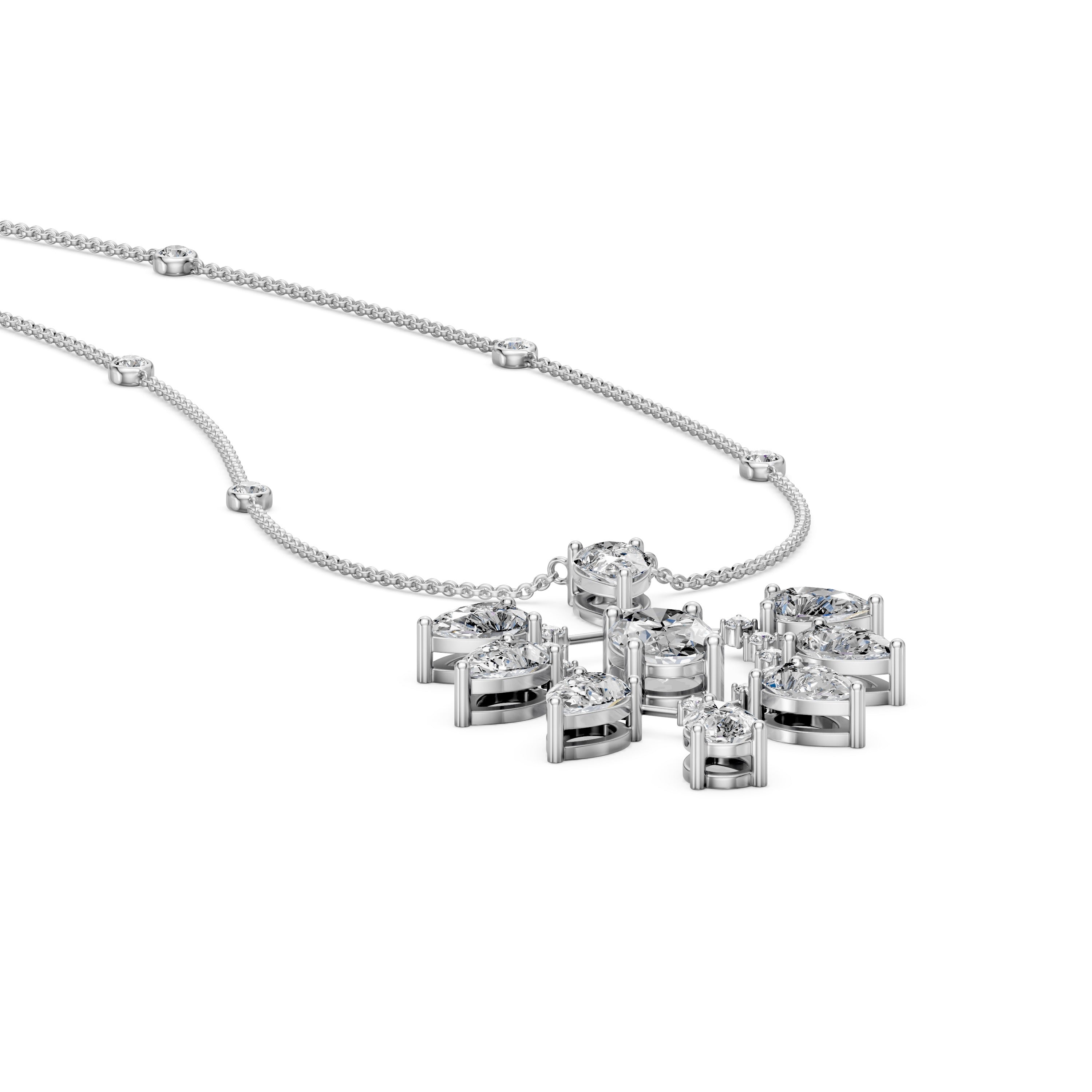 Lab Grown Diamond Necklaces