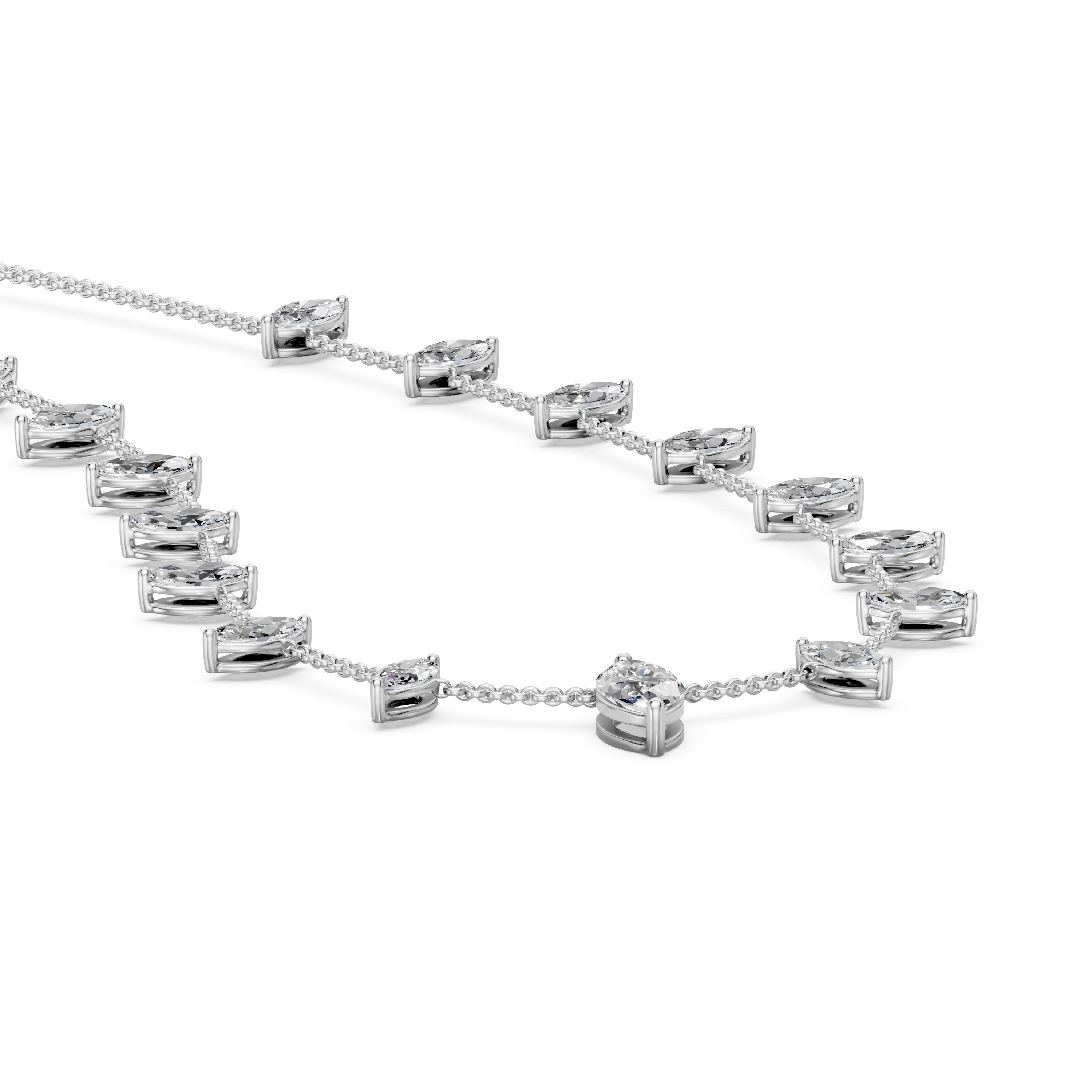 Lab Grown Diamond Necklaces