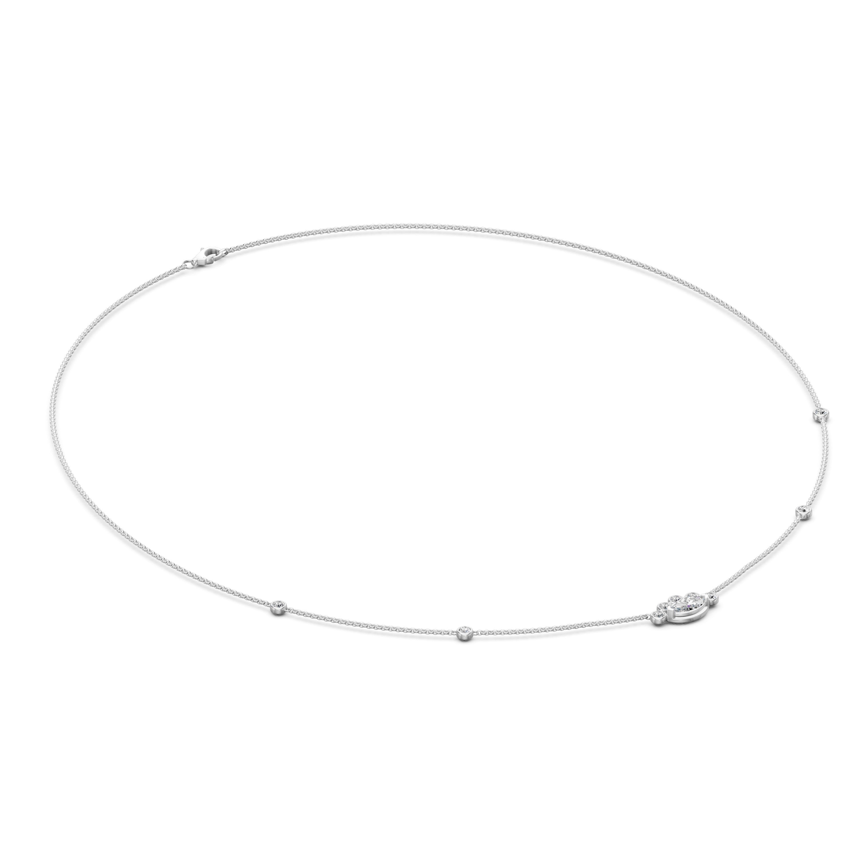 Lab Grown Diamond Necklaces