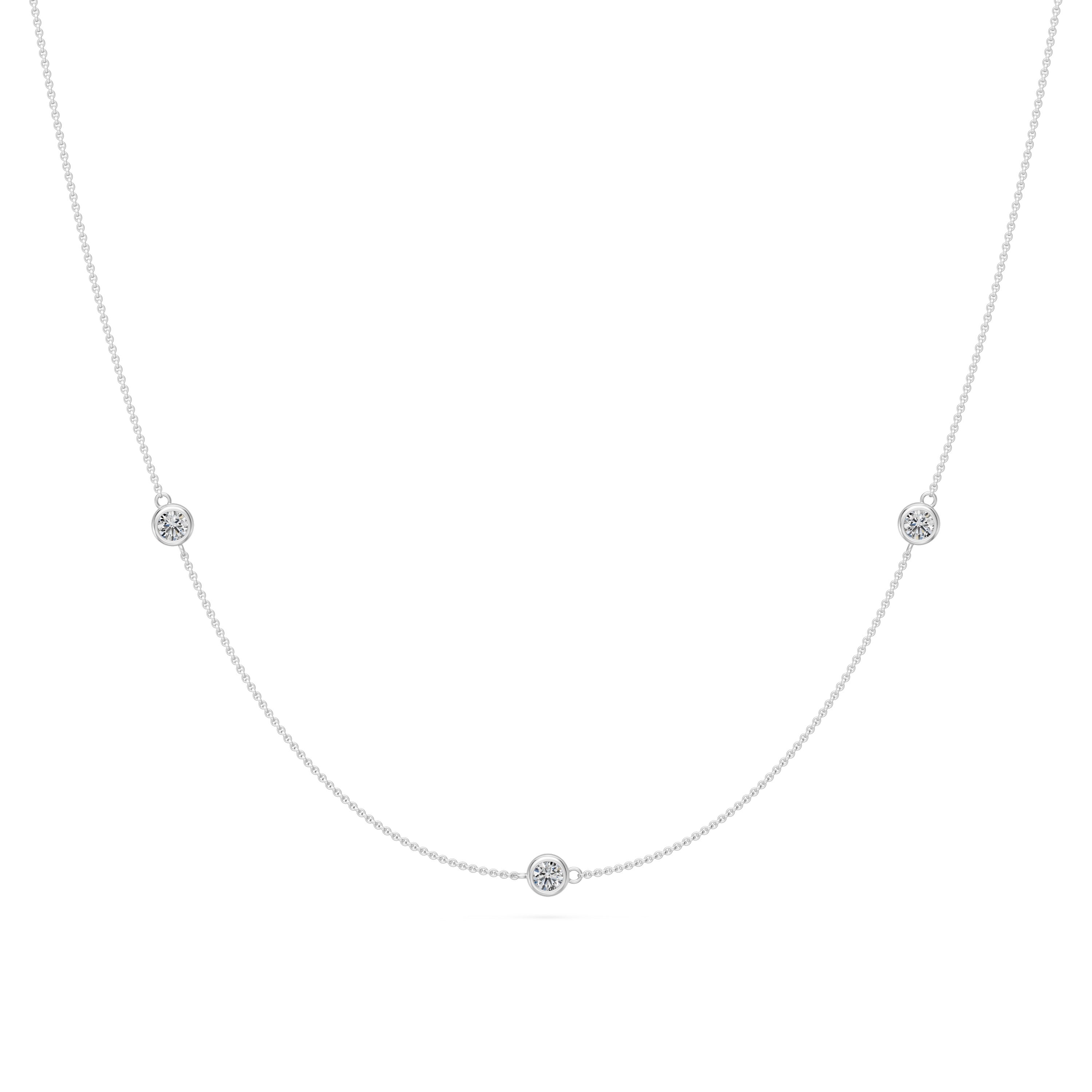 Lab Grown Diamond Necklaces