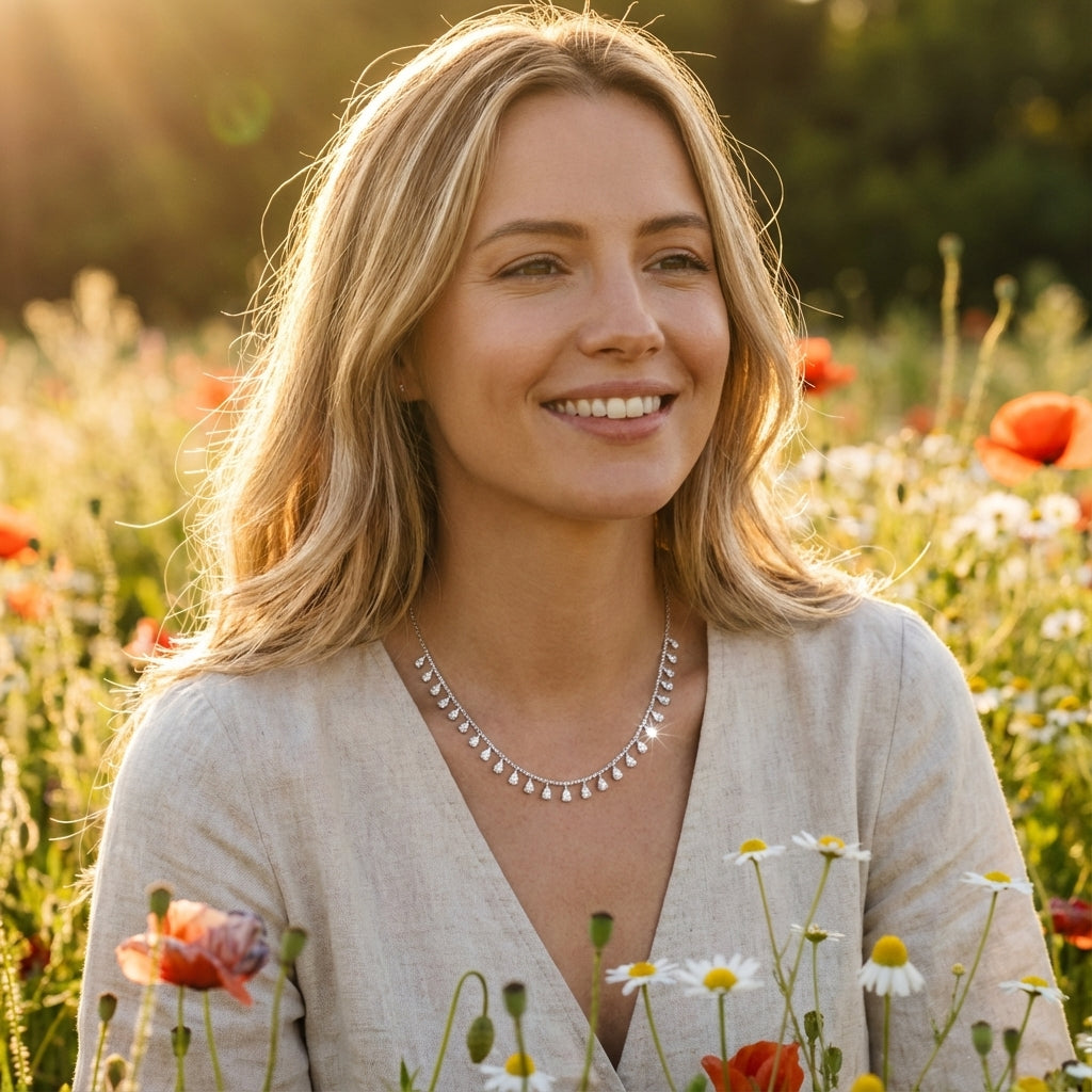 Lab Grown Diamond Necklaces