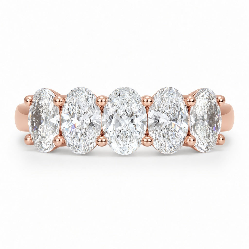 2.70 CT Lab-Grown Diamond Fashion Ring in 14K White Gold (D–F / VS1–VS2)