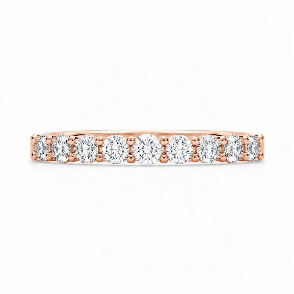 1.30 CT Lab-Grown Diamond Fashion Ring in 14K White Gold (D–F / VS1–VS2)