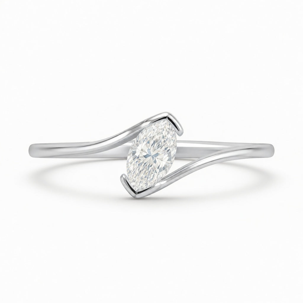 14K Gold Lab-Grown Diamond Fashion Ring (0.90 CTW â€“ Dâ€“F / VS1â€“VS2) from Diamond Studio