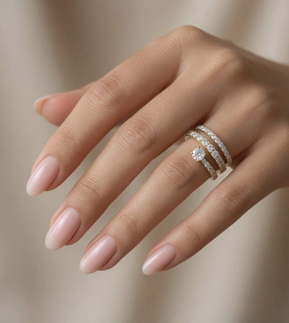 14K Gold Lab-Grown Diamond Fashion Ring (1.40 CTW – D–F / VS1–VS2)