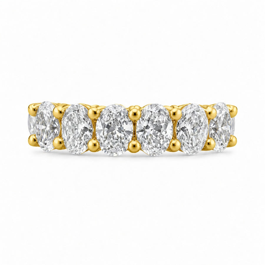 1.14 CT Lab-Grown Diamond Stackable Ring in 14K White Gold (D–F / VS1–VS2)