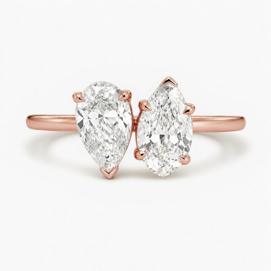 14K Gold Lab-Grown Diamond Fashion Ring (1.30 CTW – D–F / VS1–VS2)