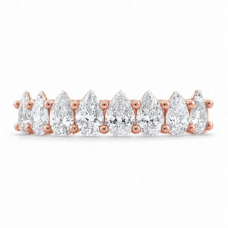 1.20 CT Lab-Grown Diamond Stackable Fashion Ring in 14K White Gold (D–F / VS1–VS2)