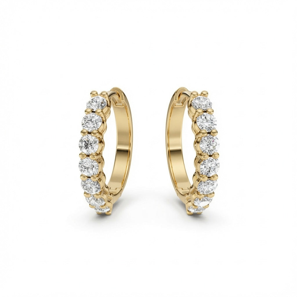 Lab Grown Diamond Earrings
