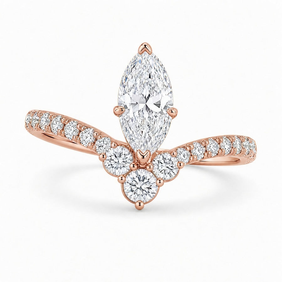 14K White Gold Lab-Grown Diamond Fashion Ring (2.50 CTW – D–F / VS1–VS2)
