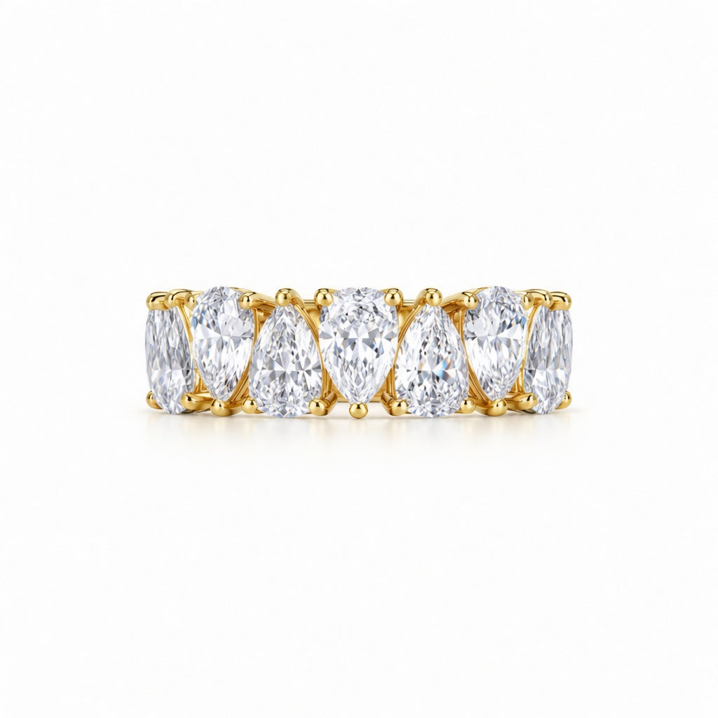 2.72 CT Lab-Grown Diamond Stackable Ring in 14K White Gold (D–F / VS1–VS2)