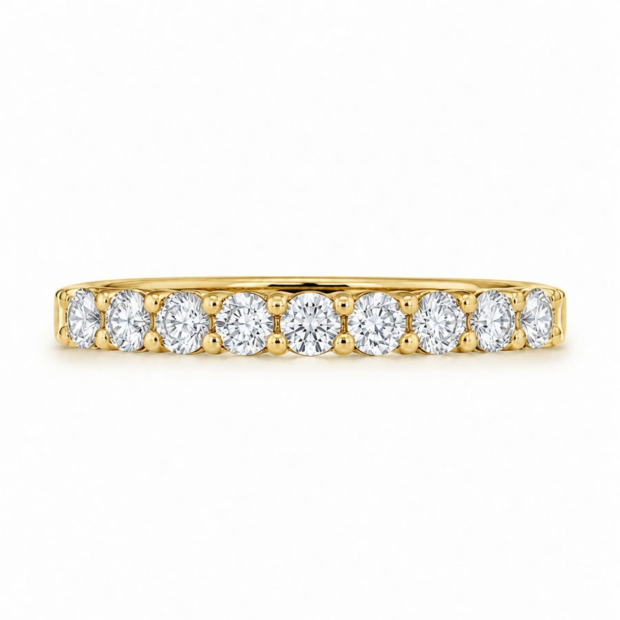 1.50 CT Lab-Grown Diamond Fashion Ring in 14K White Gold (D–F / VS1–VS2)