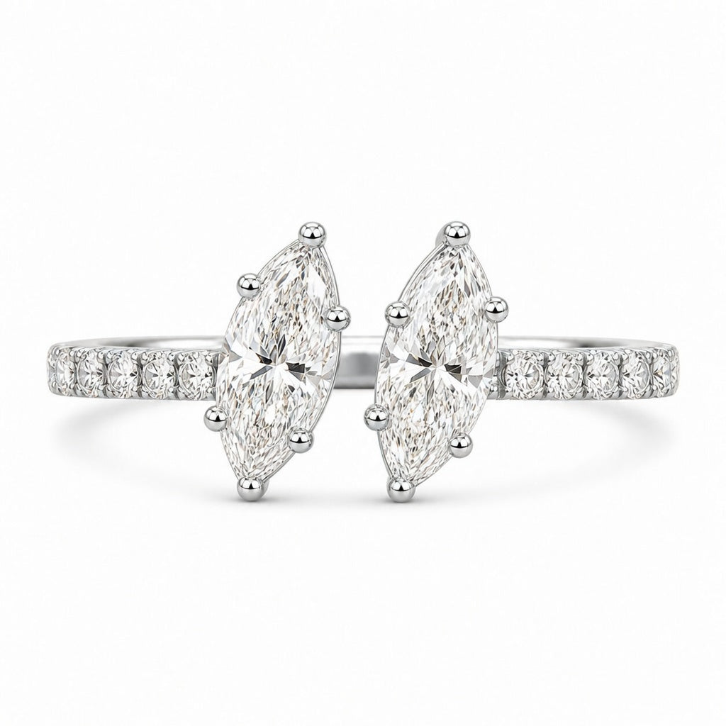 14K Gold Lab-Grown Diamond Fashion Ring (1.80 CTW â€“ Dâ€“F / VS1â€“VS2) from Diamond Studio