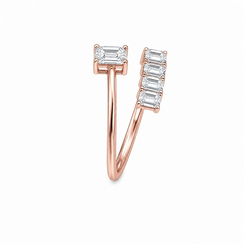 14K Gold Lab-Grown Diamond Fashion Ring (1.30 CTW – D–F / VS1–VS2)