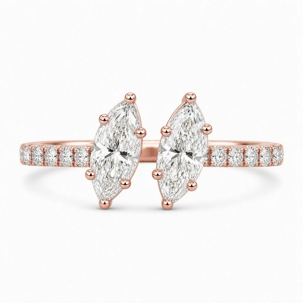 14K Gold Lab-Grown Diamond Fashion Ring (1.80 CTW – D–F / VS1–VS2)