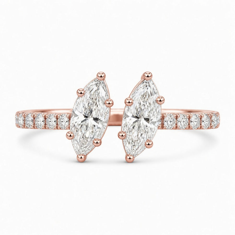 14K Gold Lab-Grown Diamond Fashion Ring (1.80 CTW – D–F / VS1–VS2)