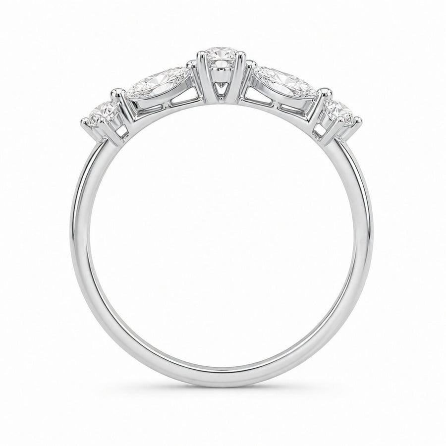 14K Rose Gold Lab-Grown Diamond Fashion Ring (1.00 CTW – D–F / VS1–VS2)