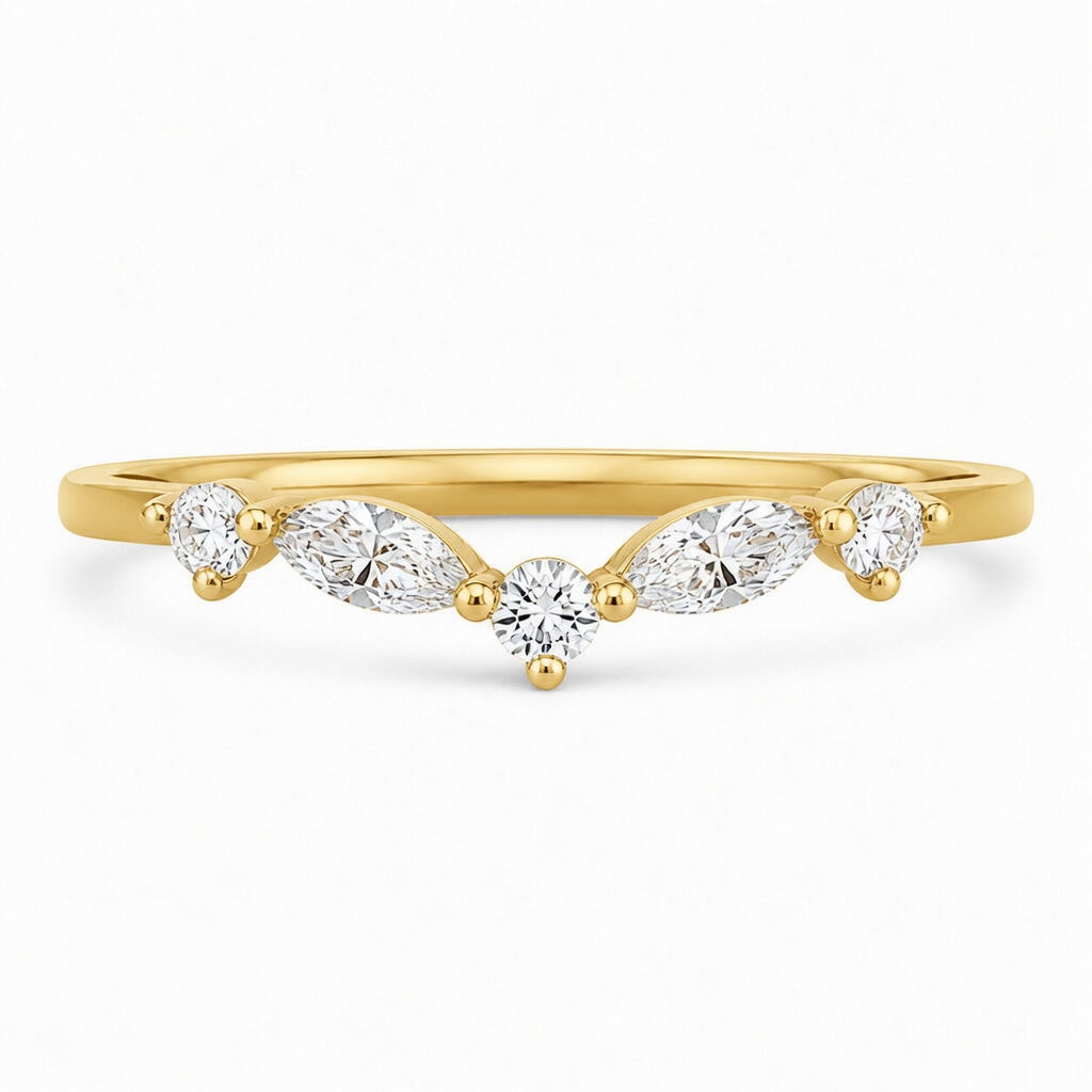 14K Rose Gold Lab-Grown Diamond Fashion Ring (1.00 CTW – D–F / VS1–VS2)