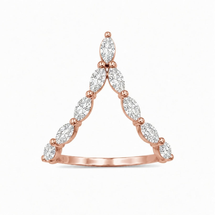 1.30 CT Round Lab-Grown Diamond Statement Ring in 14K White Gold (D–F / VS1–VS2)