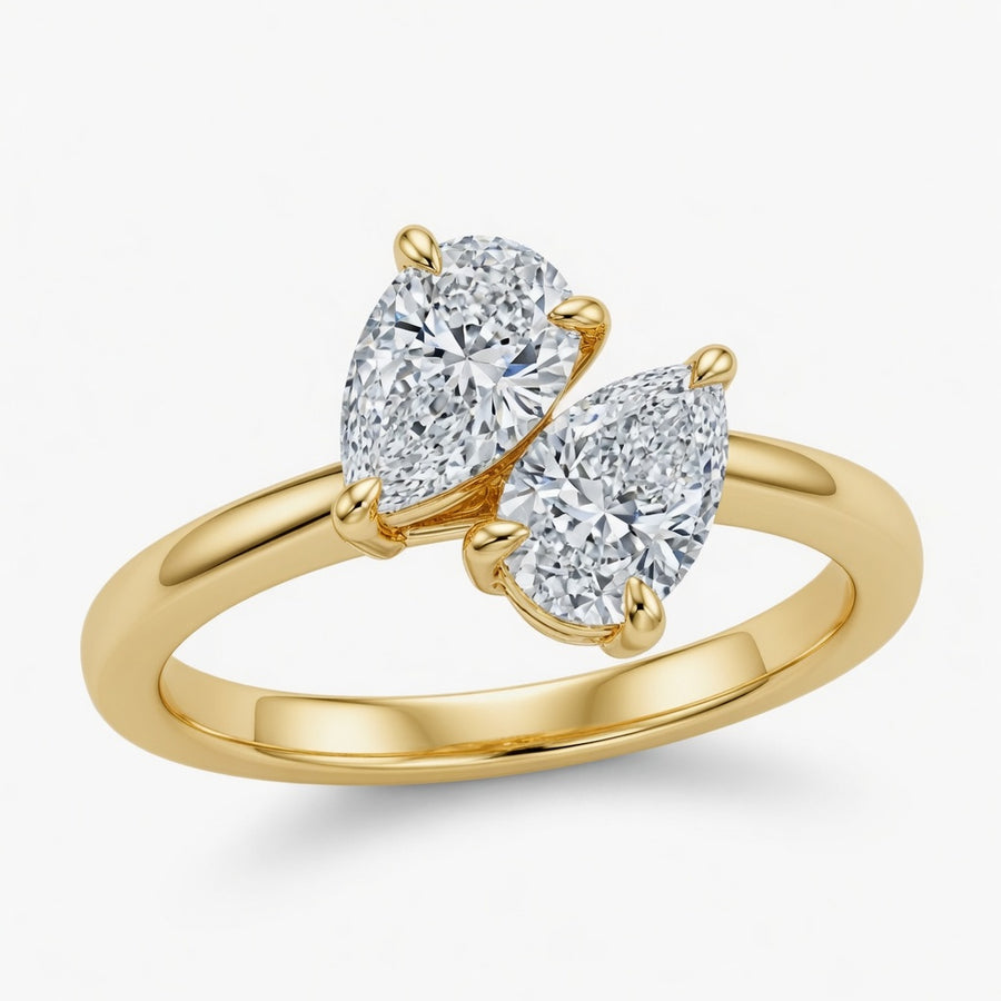 14K Gold Lab-Grown Diamond Fashion Ring (1.20 CTW – D–F / VS1–VS2)