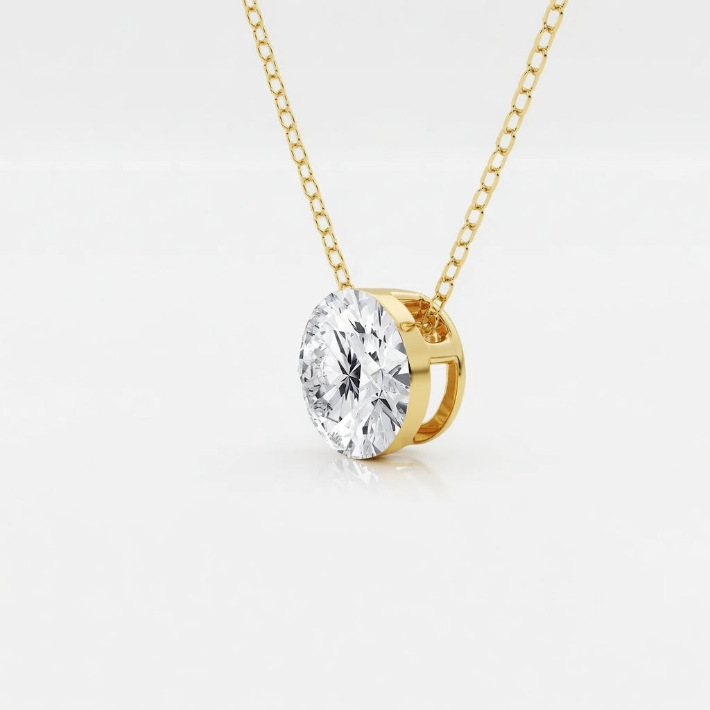 2.00 CTW Boundless Star Lab-Grown Diamond Pendant (D–F / VS1–VS2)