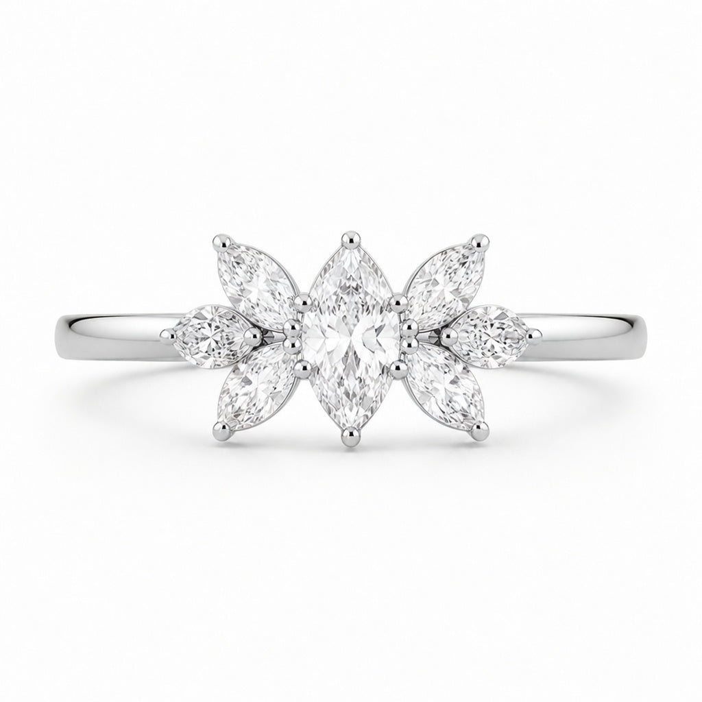 14K Gold Lab-Grown Diamond Fashion Ring (3.30 CTW â€“ Dâ€“F / VS1â€“VS2) from Diamond Studio