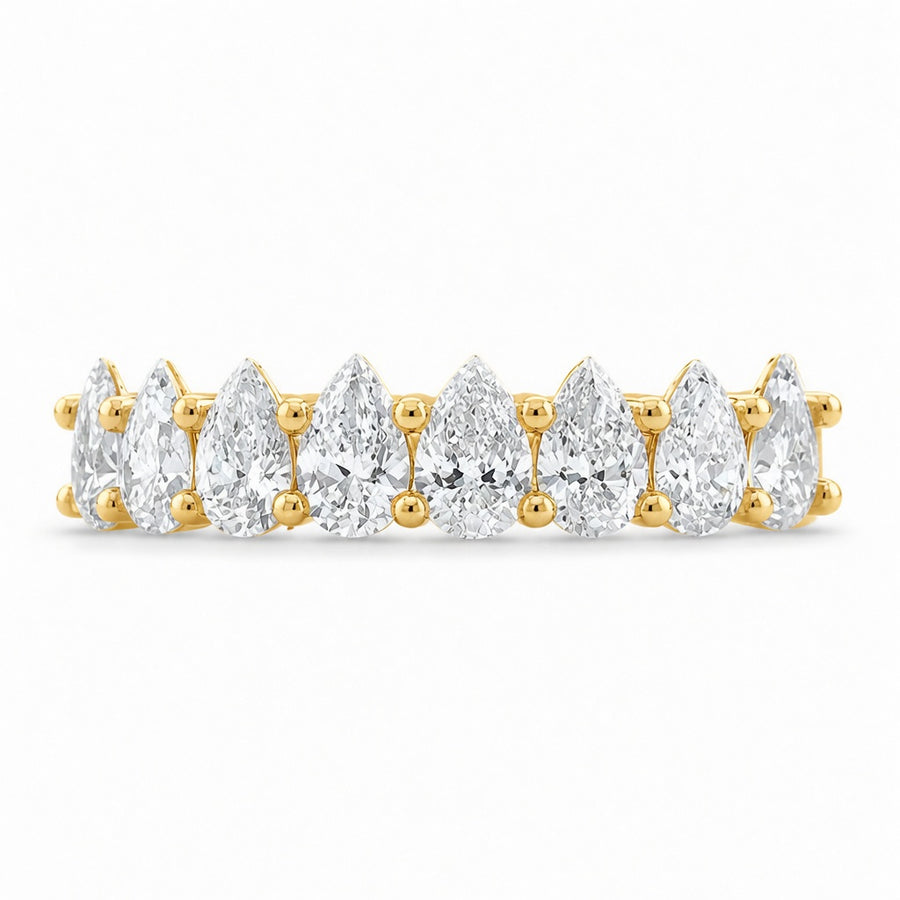 1.20 CT Lab-Grown Diamond Stackable Fashion Ring in 14K White Gold (D–F / VS1–VS2)