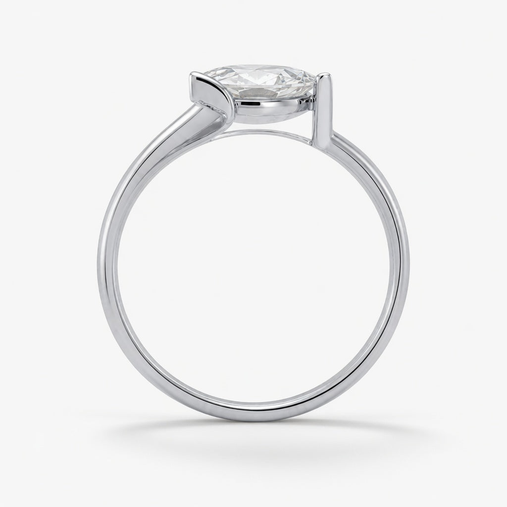 14K Gold Lab-Grown Diamond Fashion Ring (0.90 CTW – D–F / VS1–VS2)