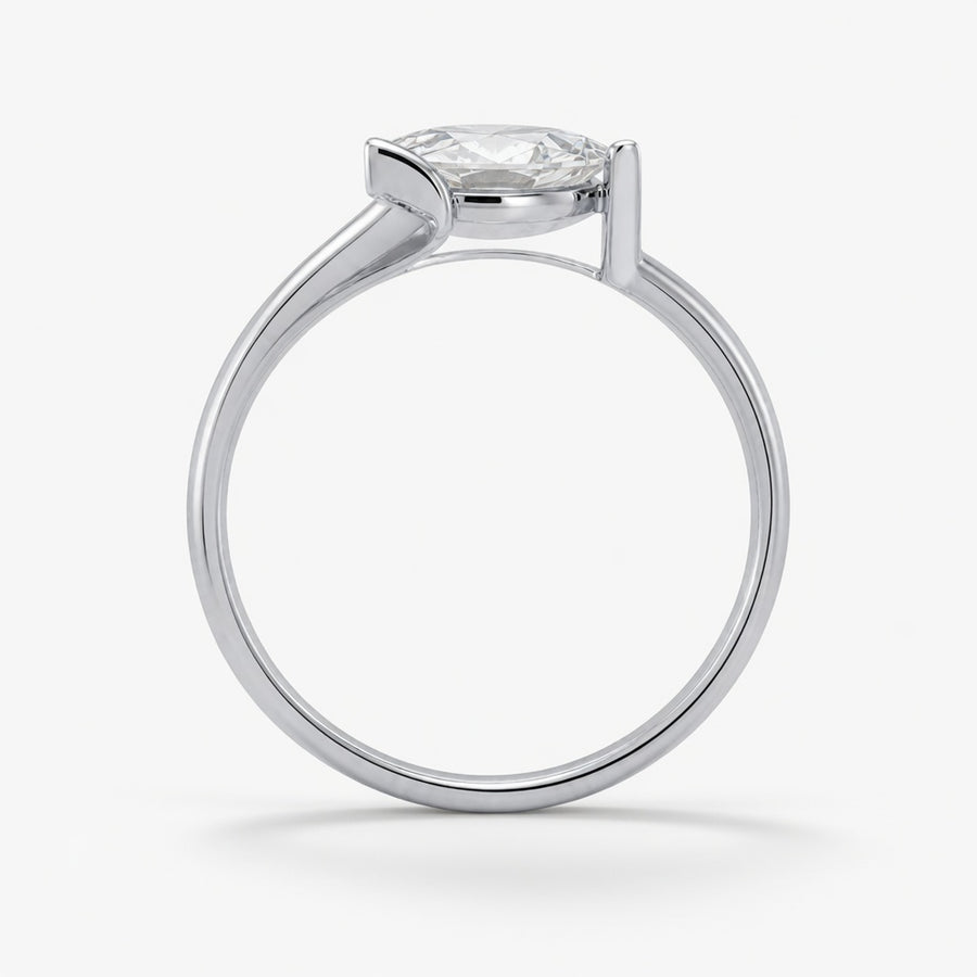 14K Gold Lab-Grown Diamond Fashion Ring (0.90 CTW – D–F / VS1–VS2)