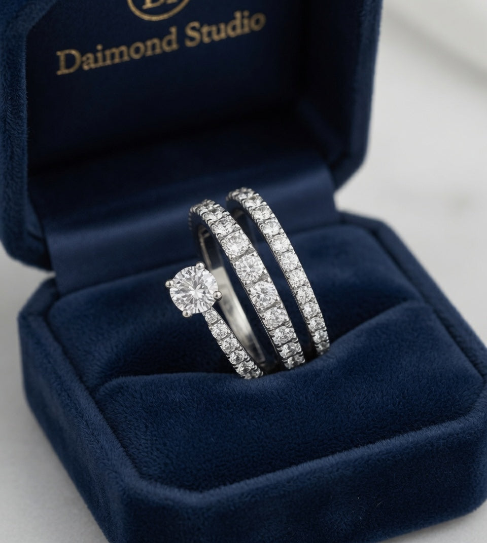 14K Gold Lab-Grown Diamond Fashion Ring (1.40 CTW – D–F / VS1–VS2)