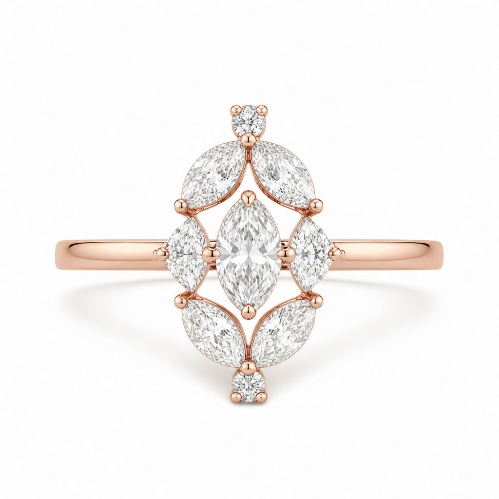 14K Gold Lab-Grown Diamond Fashion Ring (2.90 CTW – D–F / VS1–VS2)