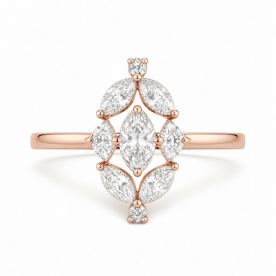 14K Gold Lab-Grown Diamond Fashion Ring (2.90 CTW – D–F / VS1–VS2)
