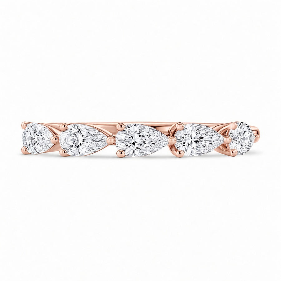 1.80 CT 5-Stone Lab-Grown Diamond Fashion Ring in 14K White Gold (D–F / VS1–VS2)