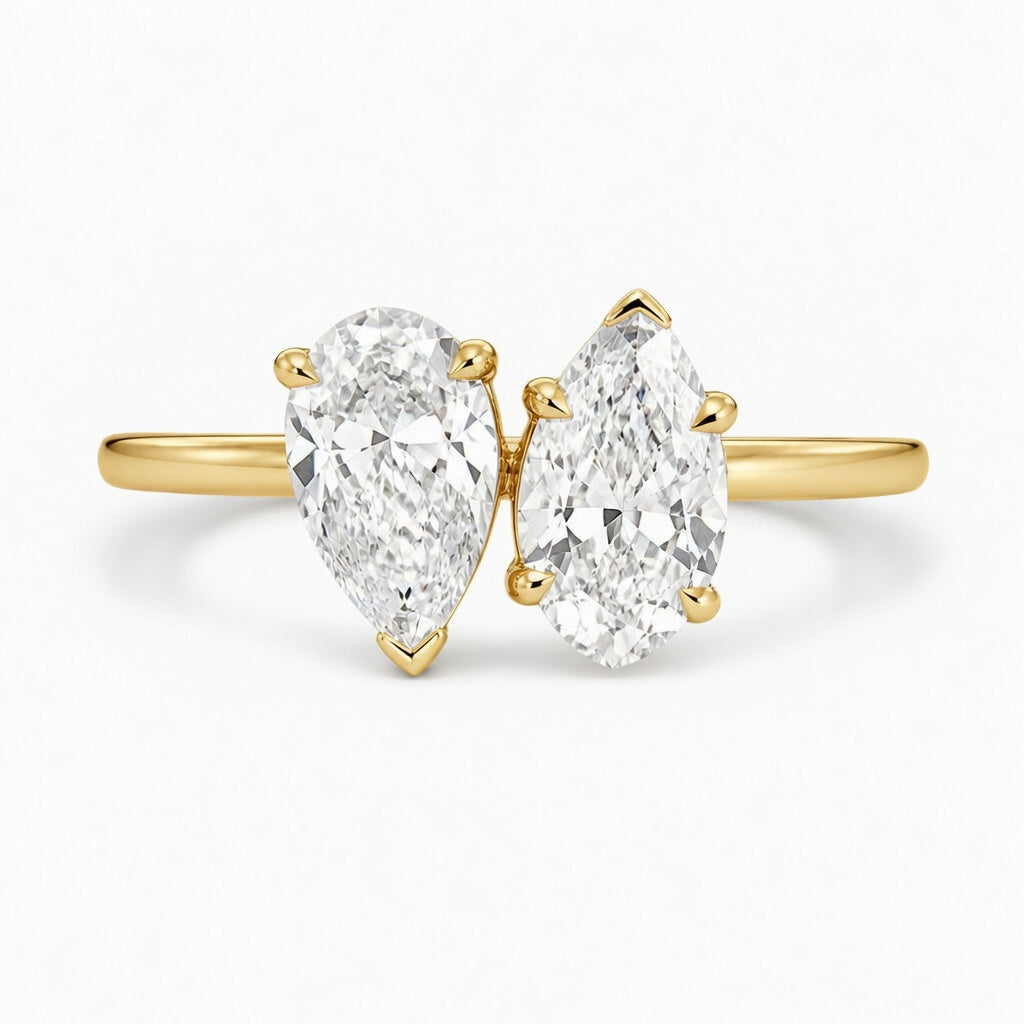 14K Gold Lab-Grown Diamond Fashion Ring (1.30 CTW – D–F / VS1–VS2)