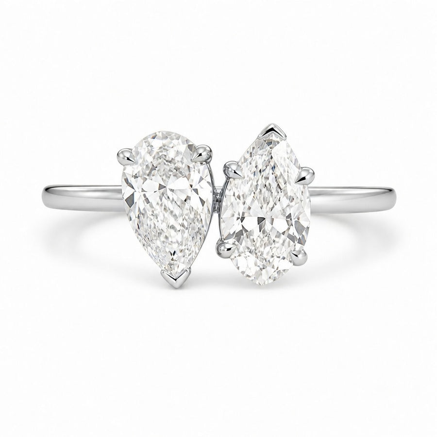 14K Gold Lab-Grown Diamond Fashion Ring (1.30 CTW – D–F / VS1–VS2)