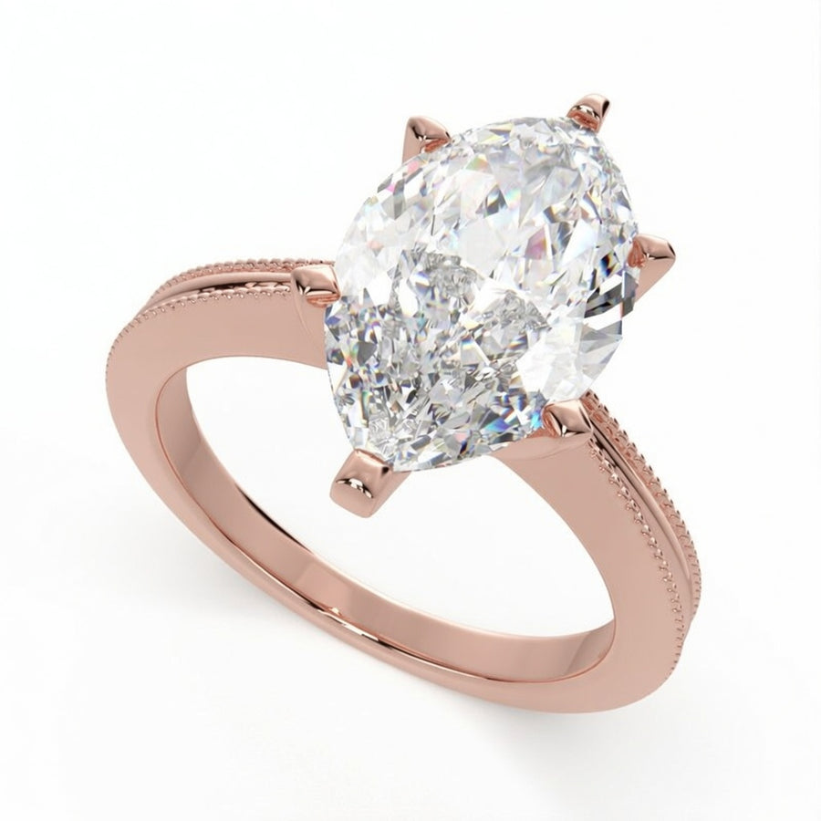 Camilla 4 Carat Marquise Cut Solitaire Engagement Ring