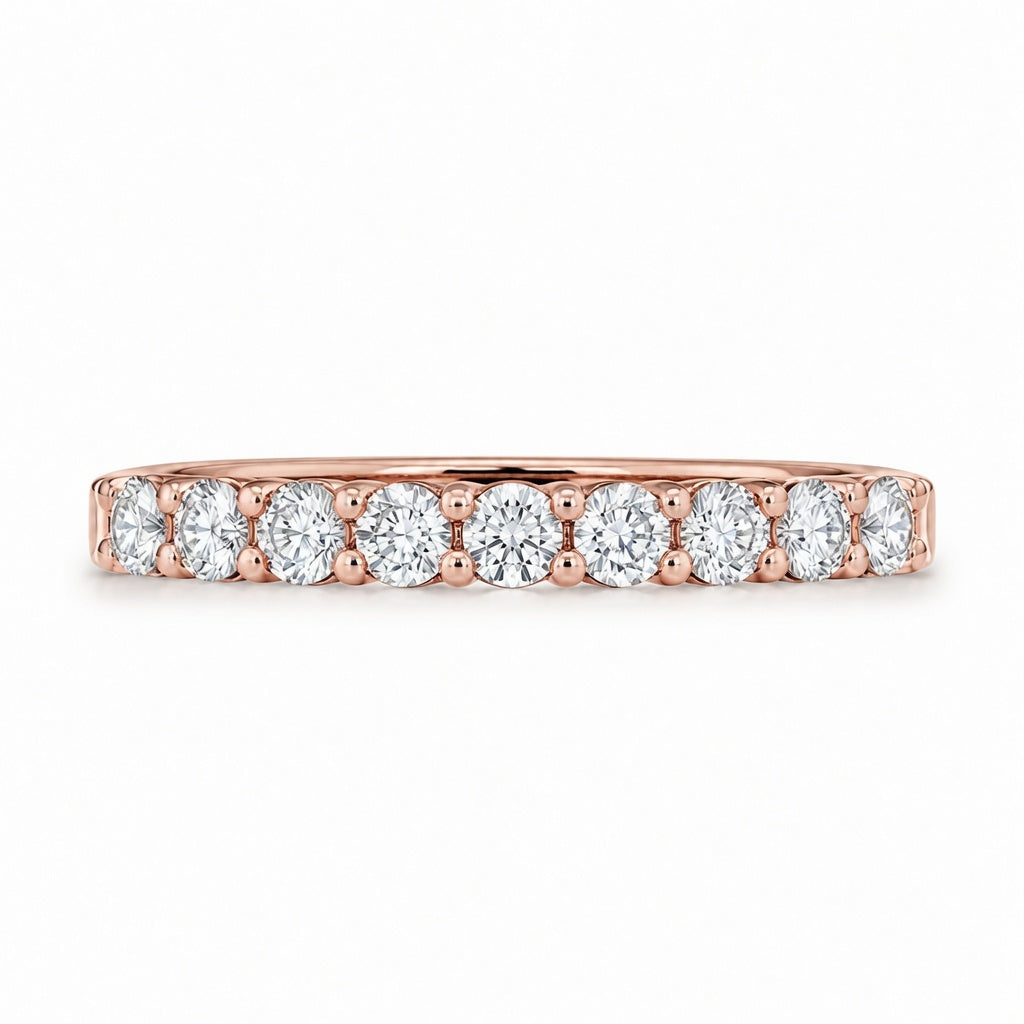 1.50 CT Lab-Grown Diamond Fashion Ring in 14K White Gold (D–F / VS1–VS2)