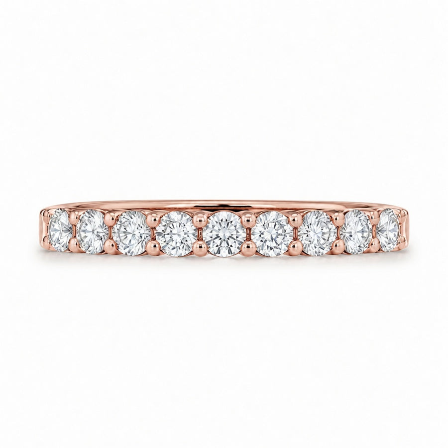 1.50 CT Lab-Grown Diamond Fashion Ring in 14K White Gold (D–F / VS1–VS2)