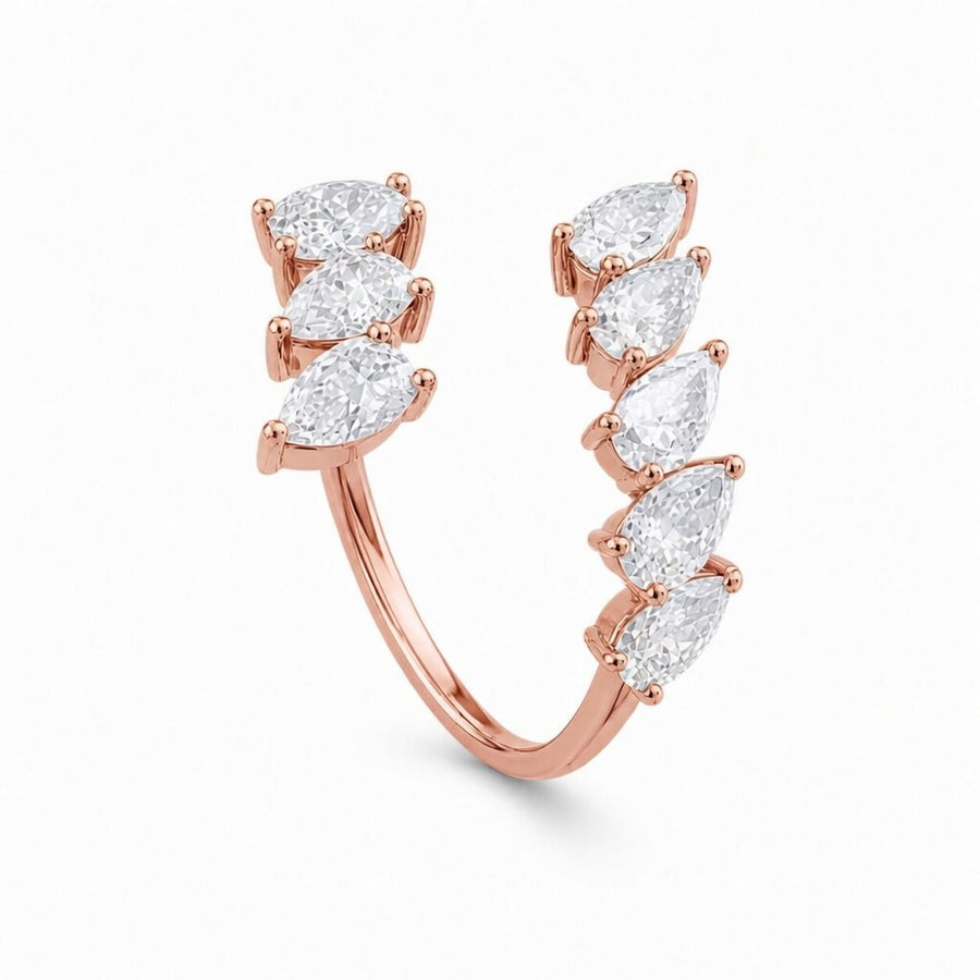14K Gold Lab-Grown Diamond Fashion Ring (1.70 CTW – D–F / VS1–VS2)