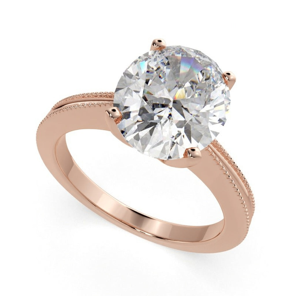 Camilla 1 Carat Oval Cut Solitaire Engagement Ring