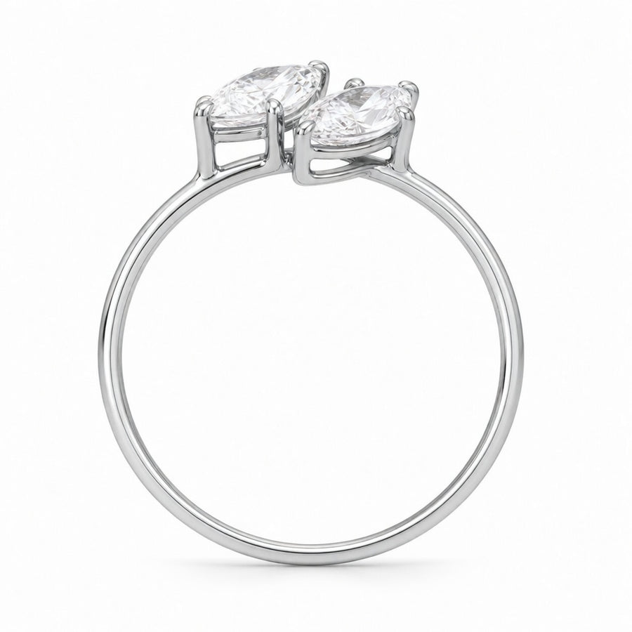 14K Gold Lab-Grown Diamond Fashion Ring (1.30 CTW – D–F / VS1–VS2)
