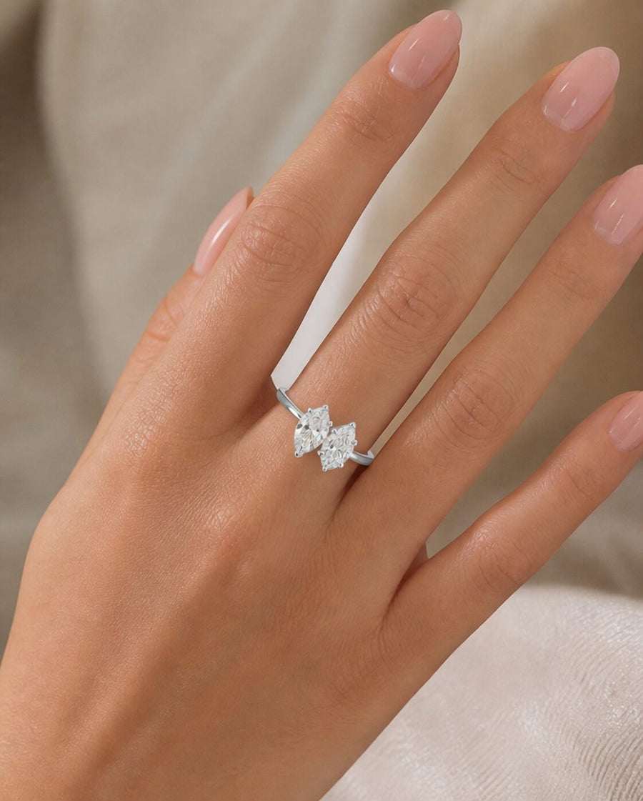14K Gold Lab-Grown Diamond Fashion Ring (1.30 CTW – D–F / VS1–VS2)