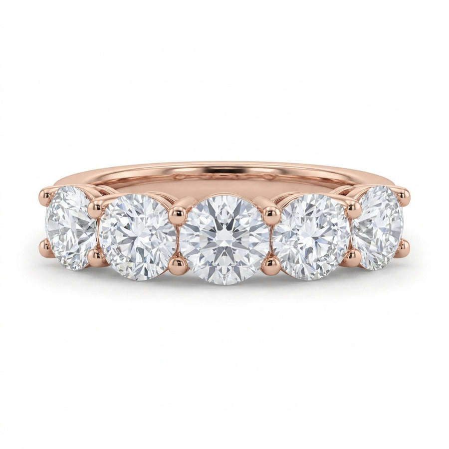3.50 CT Lab-Grown Diamond Fashion Ring in 14K White Gold (D–F / VS1–VS2)