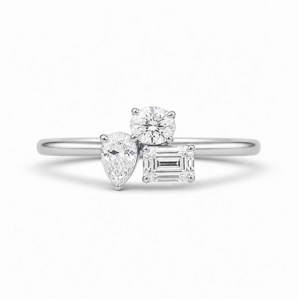 14K Gold Lab-Grown Diamond Fashion Ring (1.30 CTW â€“ Dâ€“F / VS1â€“VS2) from Diamond Studio