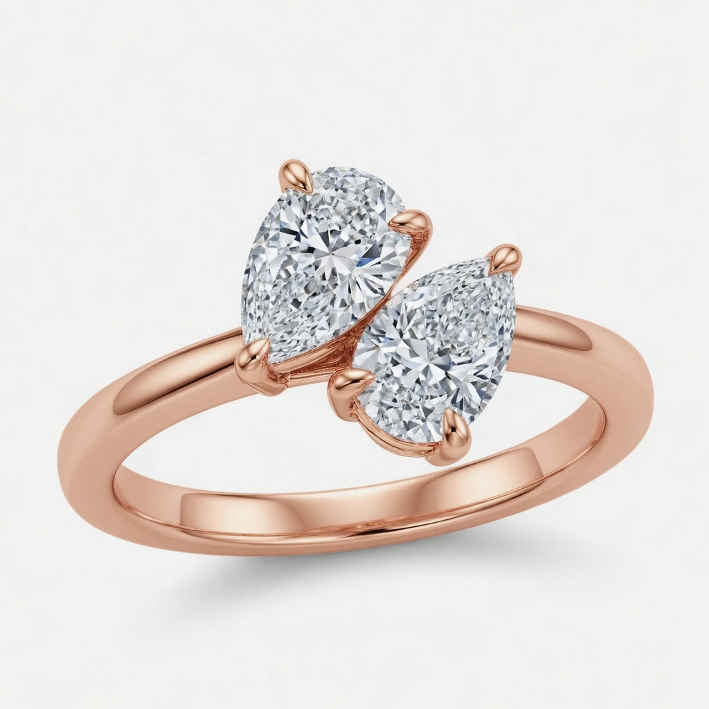 14K Gold Lab-Grown Diamond Fashion Ring (1.20 CTW – D–F / VS1–VS2)