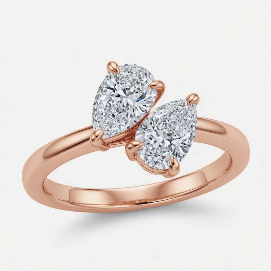 14K Gold Lab-Grown Diamond Fashion Ring (1.20 CTW – D–F / VS1–VS2)